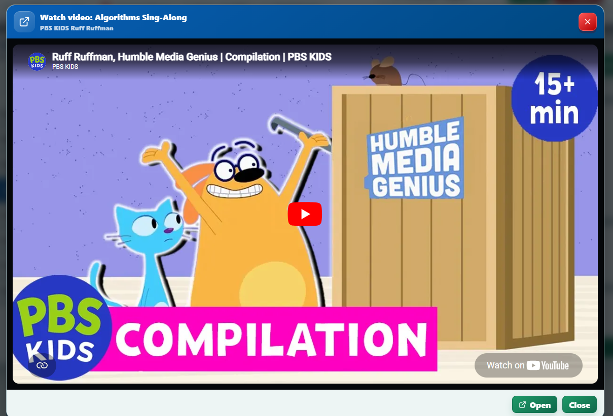 ipSchools AI lessons screen